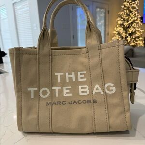 Marc Jacobs Cream Canvas Tote